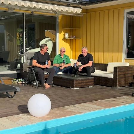 Pool & Sauna Apartment Porsgrunn Buitenkant foto