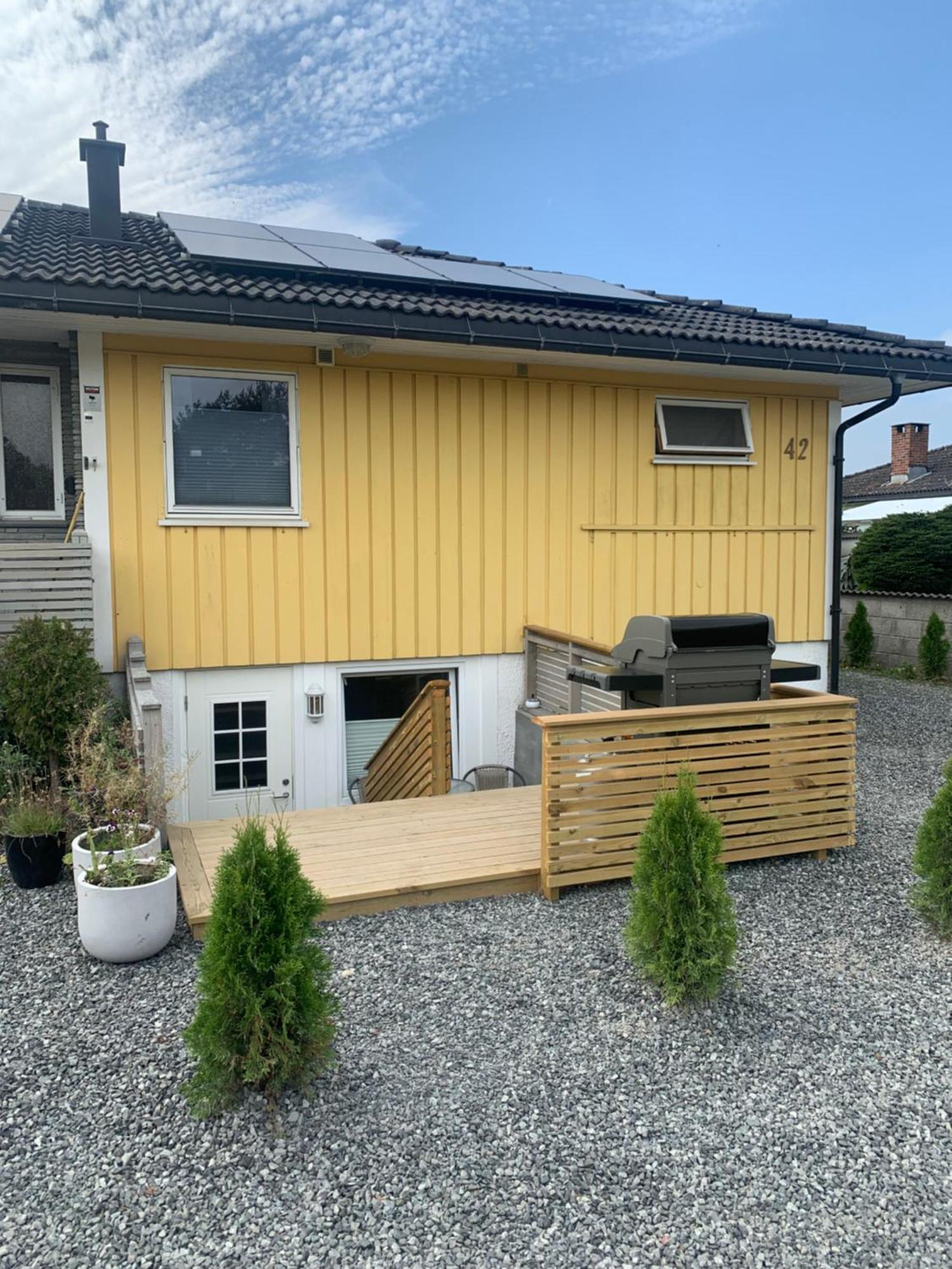Pool & Sauna Apartment Porsgrunn Buitenkant foto